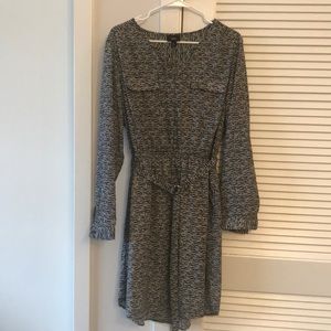 Black and white dress